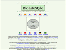 Tablet Screenshot of biolifestyle.org